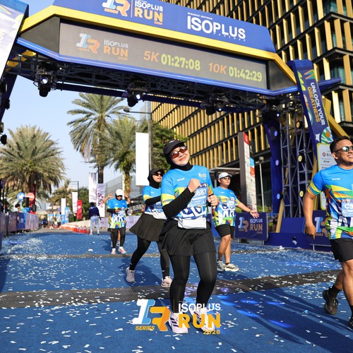 Race photo from ISOPLUS RUN 2026 - JAKARTA