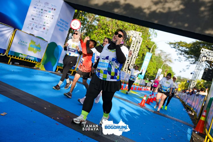 Race photo from Taman Budaya x BOGORUN 2025