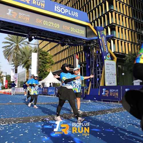 Race photo from ISOPLUS RUN 2026 - JAKARTA