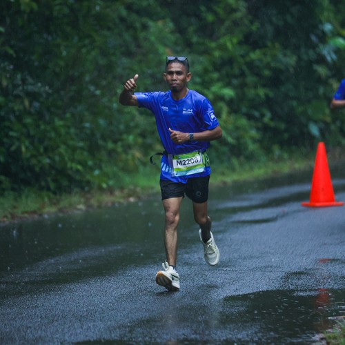 Race photo from Belitung Multisport Festival