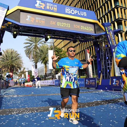 Race photo from ISOPLUS RUN 2026 - JAKARTA