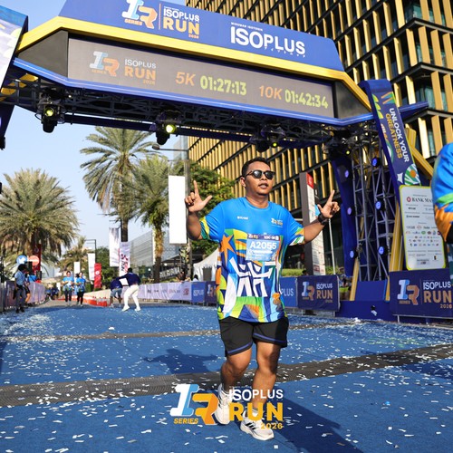 Race photo from ISOPLUS RUN 2026 - JAKARTA