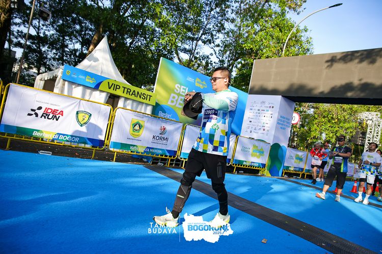 Race photo from Taman Budaya x BOGORUN 2025
