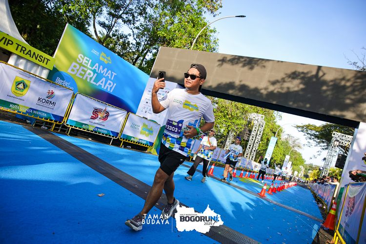 Race photo from Taman Budaya x BOGORUN 2025