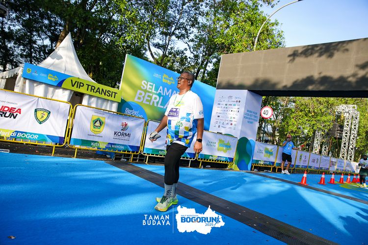 Race photo from Taman Budaya x BOGORUN 2025