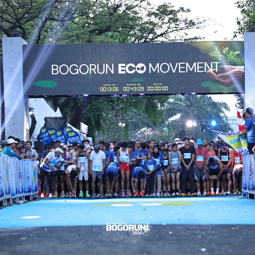 Race photo from BOGORUN 2026