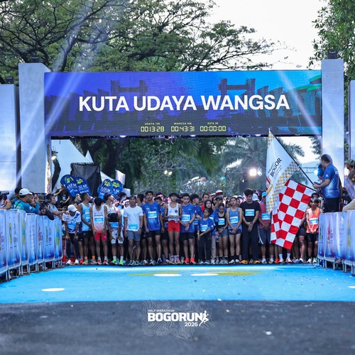 Race photo from BOGORUN 2026