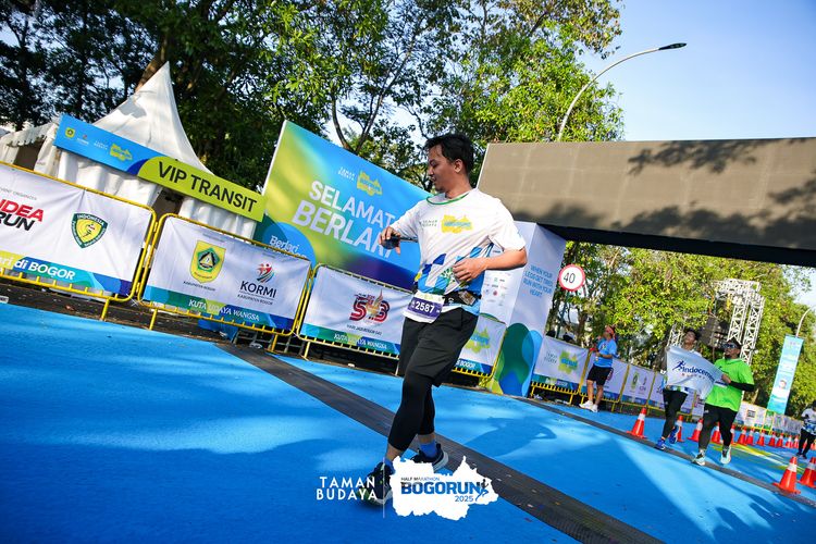 Race photo from Taman Budaya x BOGORUN 2025