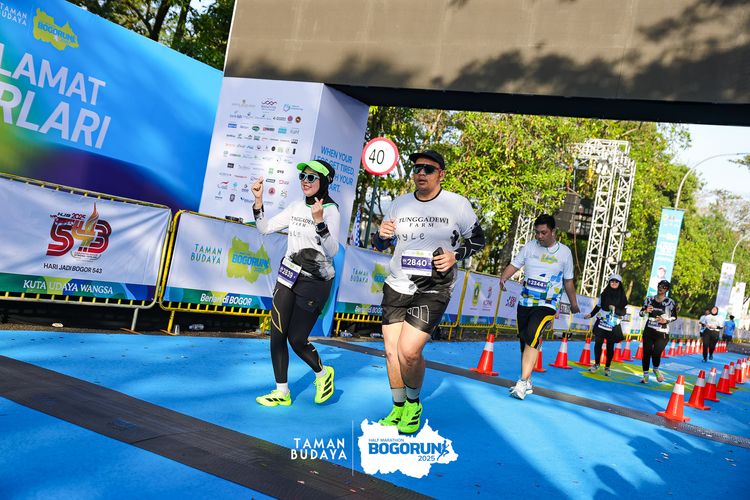 Race photo from Taman Budaya x BOGORUN 2025