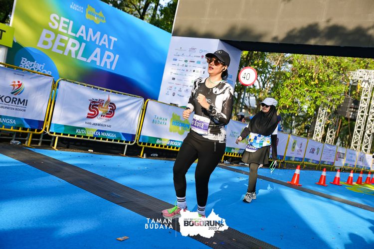 Race photo from Taman Budaya x BOGORUN 2025