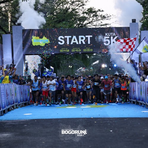 Race photo from BOGORUN 2026