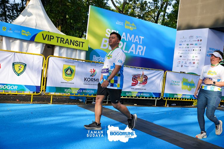 Race photo from Taman Budaya x BOGORUN 2025