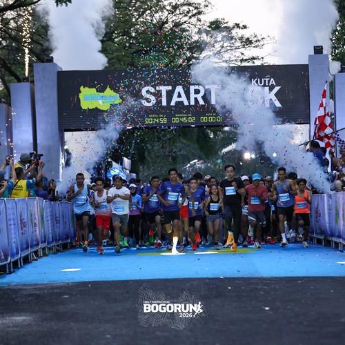 Race photo from BOGORUN 2026