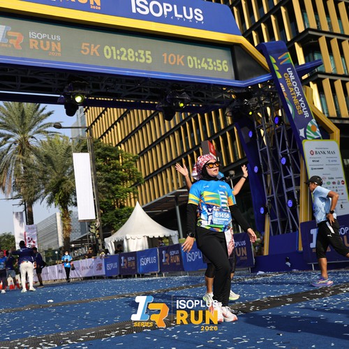 Race photo from ISOPLUS RUN 2026 - JAKARTA
