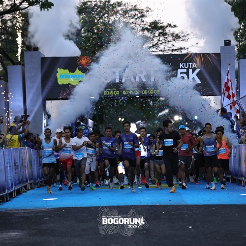 Race photo from BOGORUN 2026