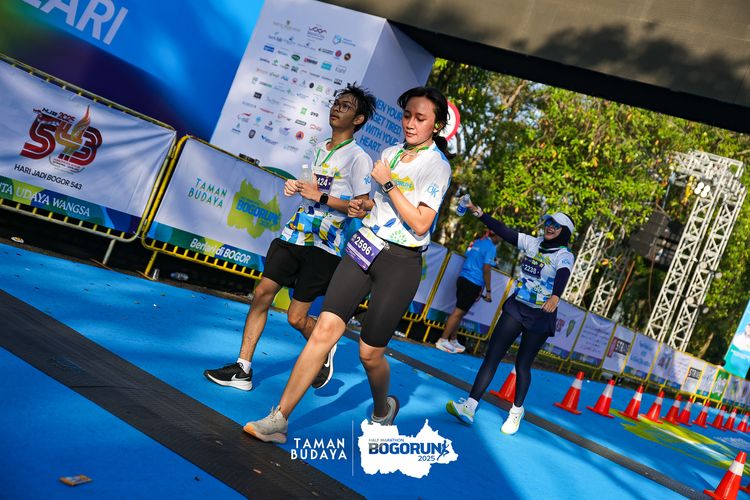 Race photo from Taman Budaya x BOGORUN 2025
