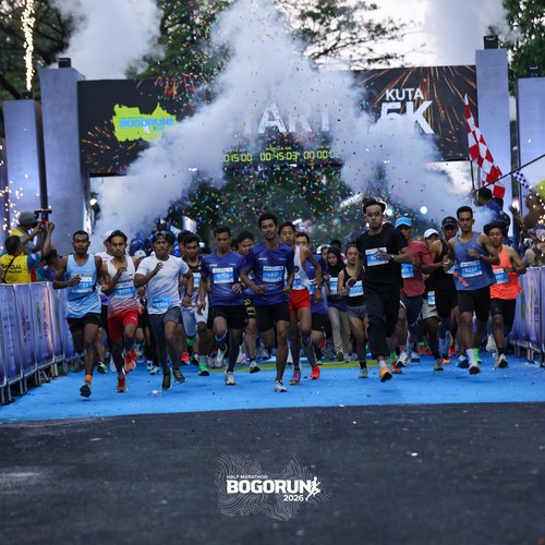 Race photo from BOGORUN 2026