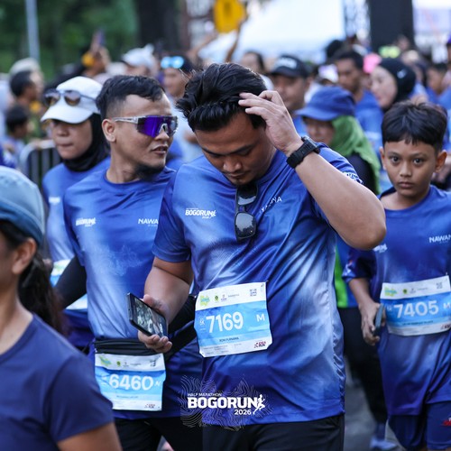 Race photo from BOGORUN 2026
