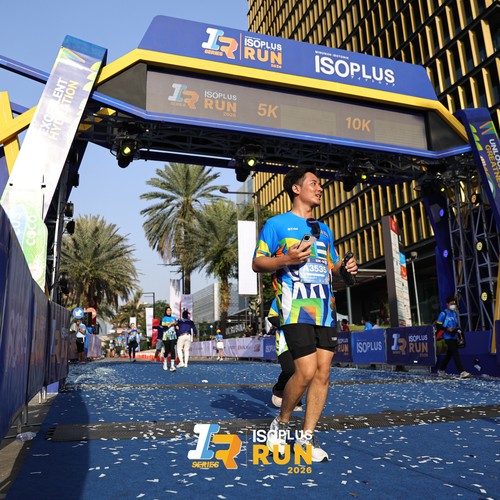 Race photo from ISOPLUS RUN 2026 - JAKARTA