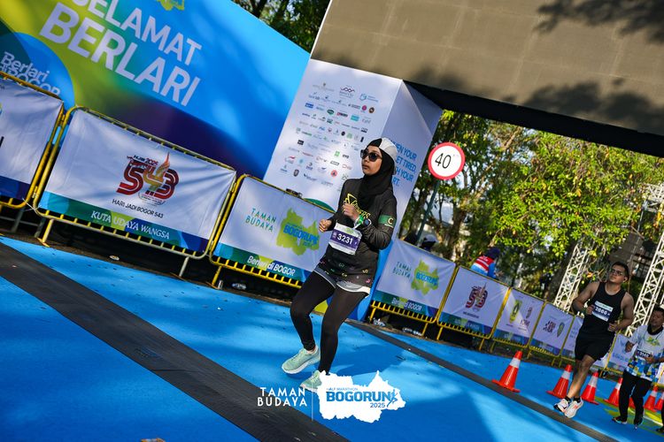 Race photo from Taman Budaya x BOGORUN 2025