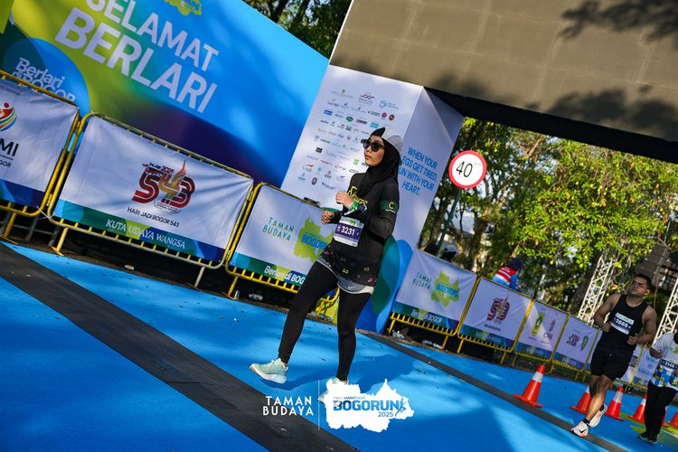 Race photo from Taman Budaya x BOGORUN 2025