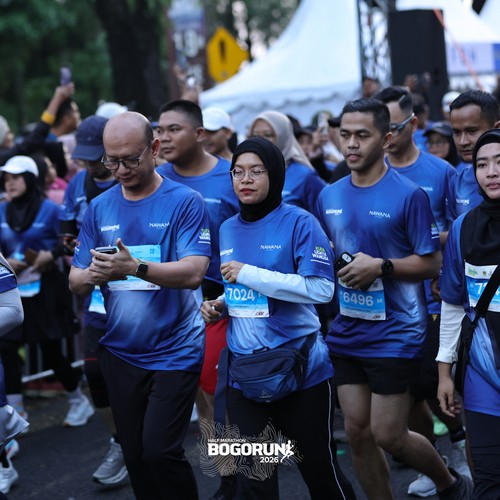 Race photo from BOGORUN 2026