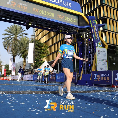 Race photo from ISOPLUS RUN 2026 - JAKARTA