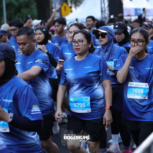 Race photo from BOGORUN 2026