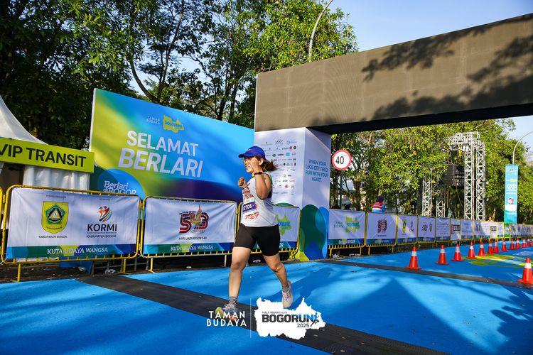 Race photo from Taman Budaya x BOGORUN 2025