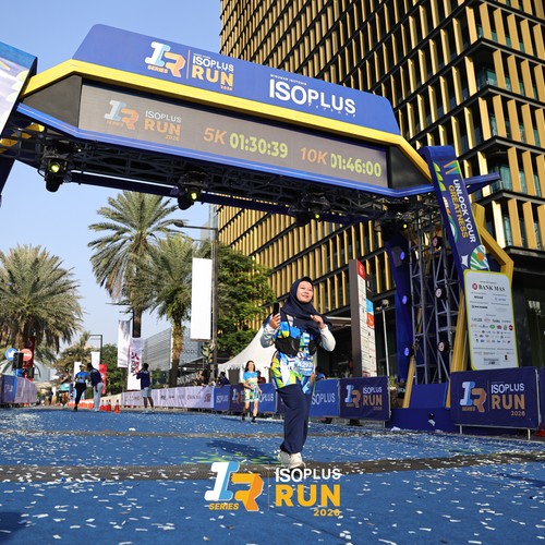 Race photo from ISOPLUS RUN 2026 - JAKARTA