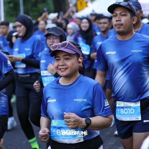 Race photo from BOGORUN 2026