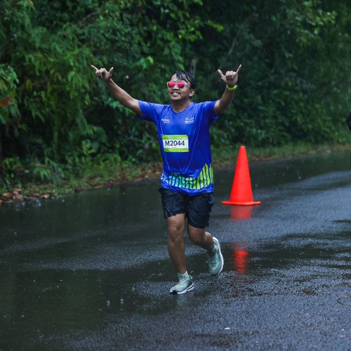 Race photo from Belitung Multisport Festival