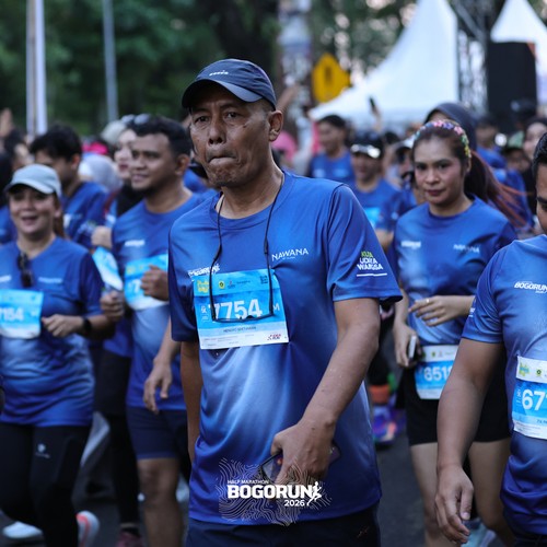 Race photo from BOGORUN 2026