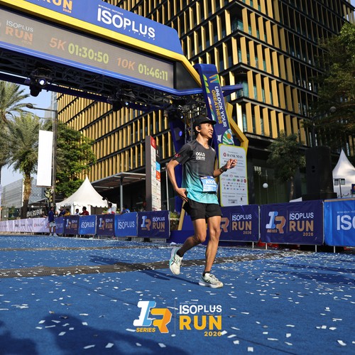 Race photo from ISOPLUS RUN 2026 - JAKARTA