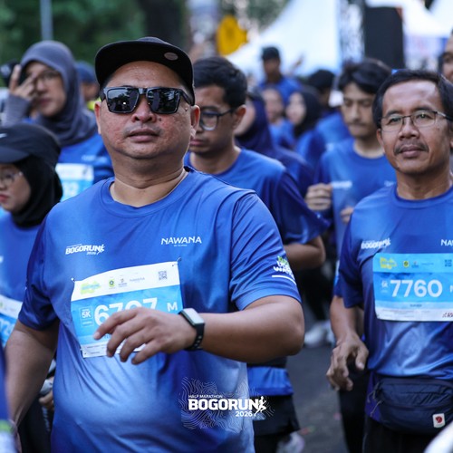Race photo from BOGORUN 2026