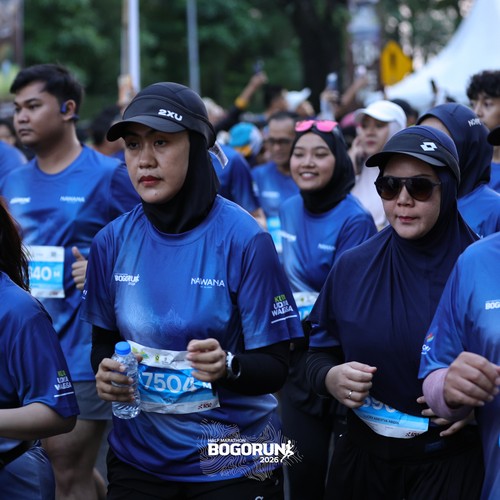 Race photo from BOGORUN 2026