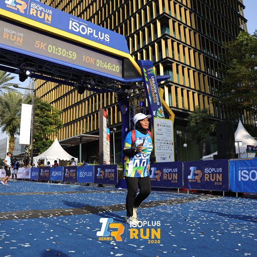 Race photo from ISOPLUS RUN 2026 - JAKARTA
