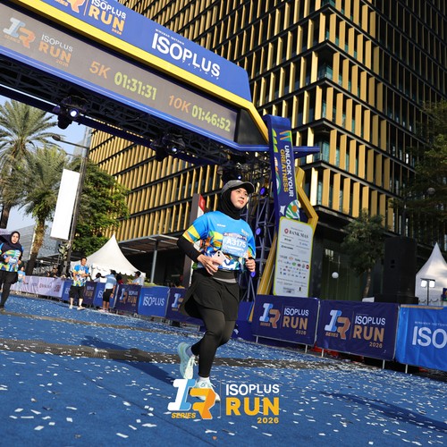 Race photo from ISOPLUS RUN 2026 - JAKARTA