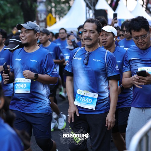 Race photo from BOGORUN 2026