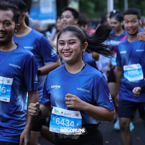 Race photo from BOGORUN 2026
