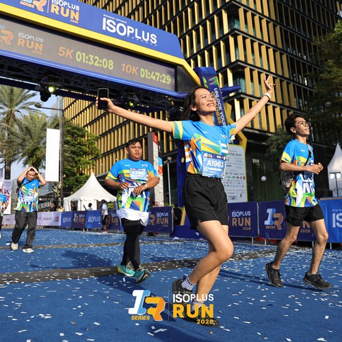 Race photo from ISOPLUS RUN 2026 - JAKARTA