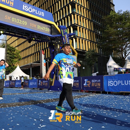 Race photo from ISOPLUS RUN 2026 - JAKARTA