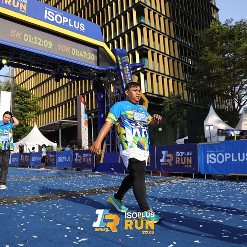 Race photo from ISOPLUS RUN 2026 - JAKARTA