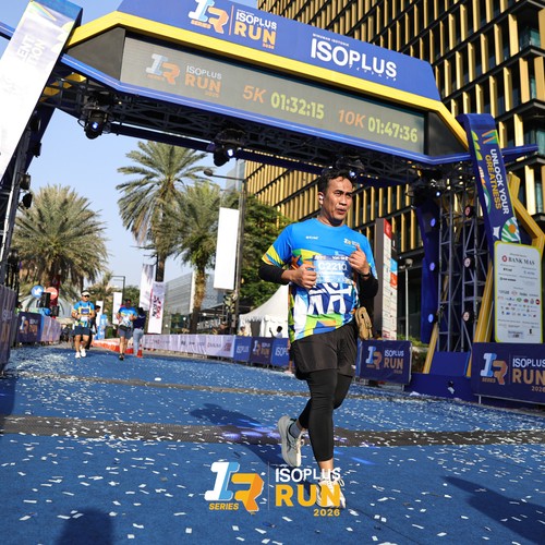 Race photo from ISOPLUS RUN 2026 - JAKARTA