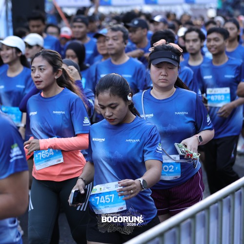 Race photo from BOGORUN 2026