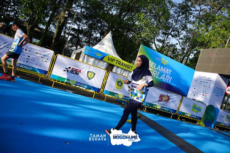 Race photo from Taman Budaya x BOGORUN 2025