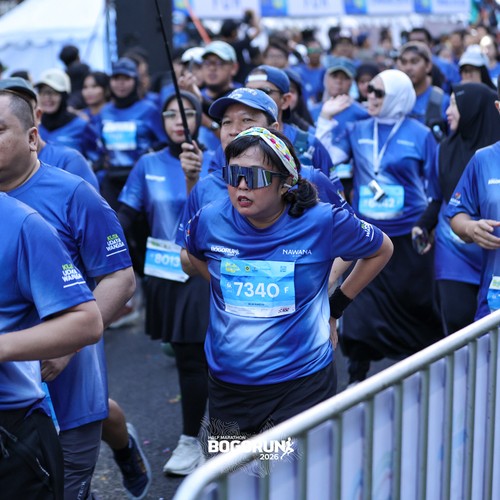 Race photo from BOGORUN 2026
