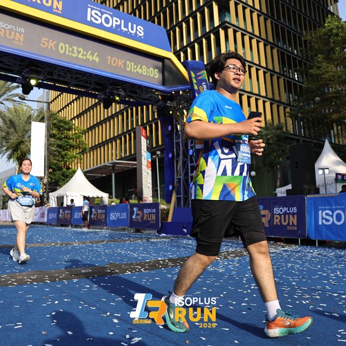 Race photo from ISOPLUS RUN 2026 - JAKARTA