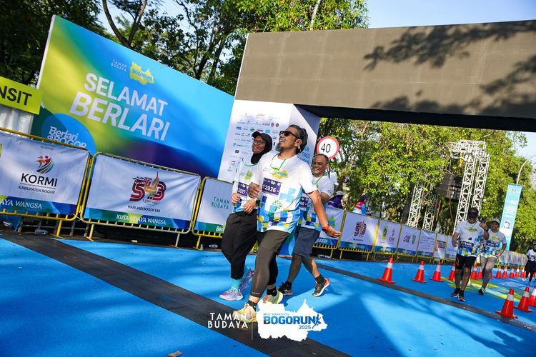 Race photo from Taman Budaya x BOGORUN 2025