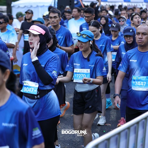 Race photo from BOGORUN 2026